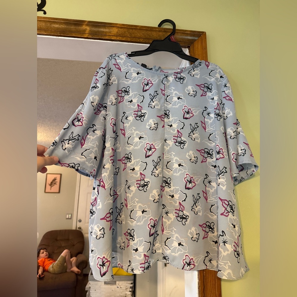 Floral Print Blouse